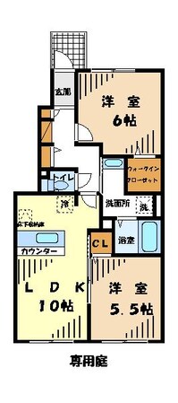 ガーデンホームズ神明の物件間取画像